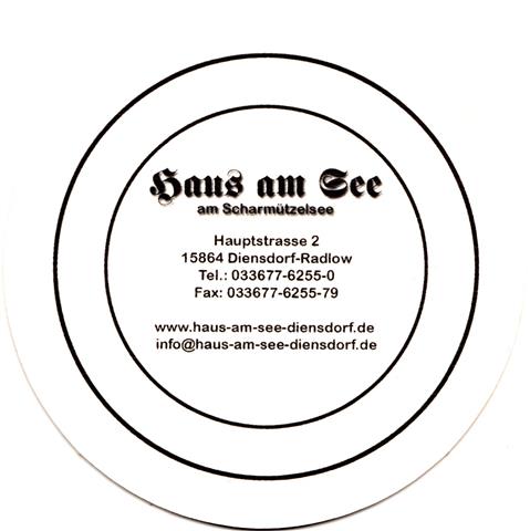 diensdorf los-bb haus am see rund 1b (rund205-adresse-schwarz) 